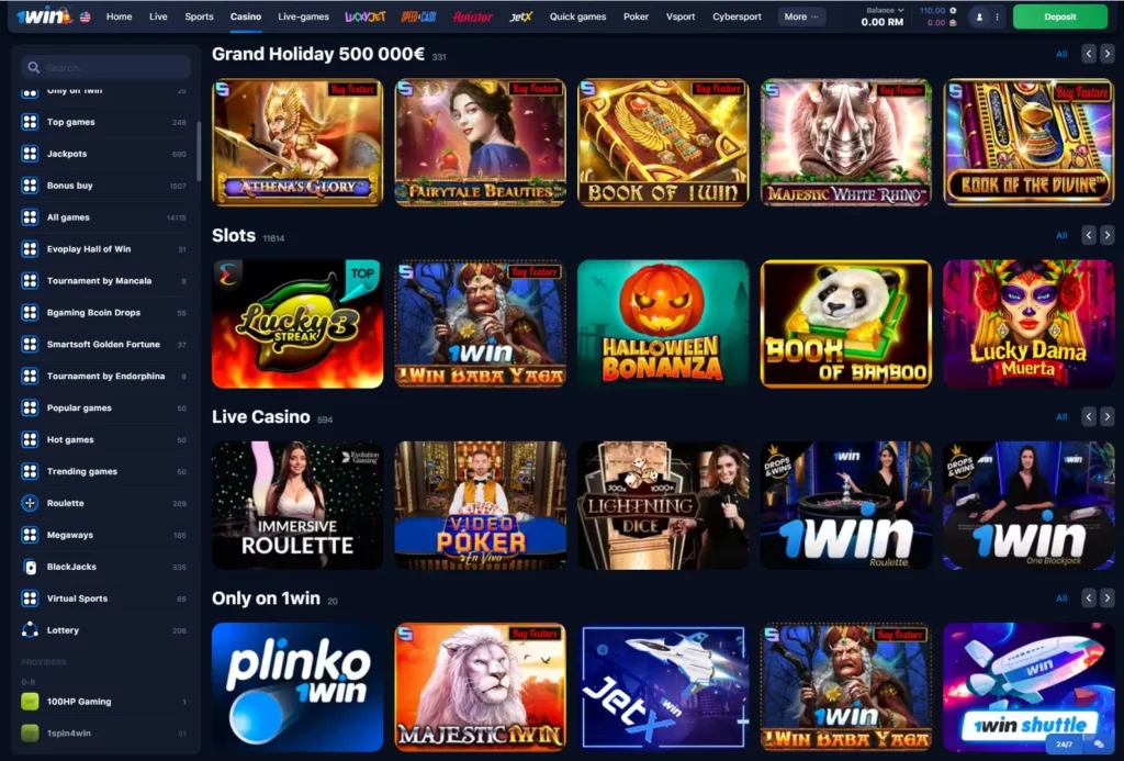 1WIN Online Casino