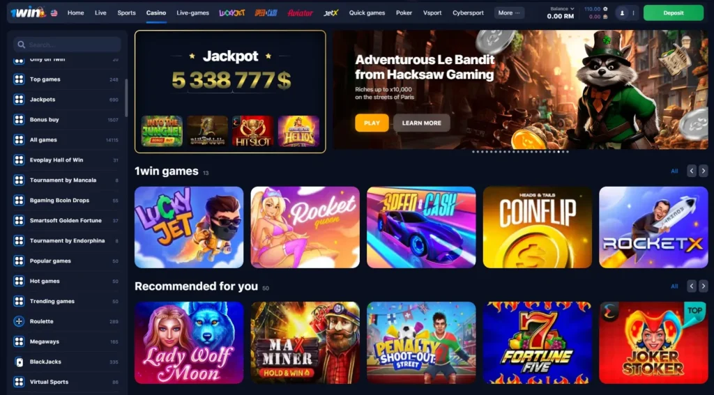 1WIN Online Casino