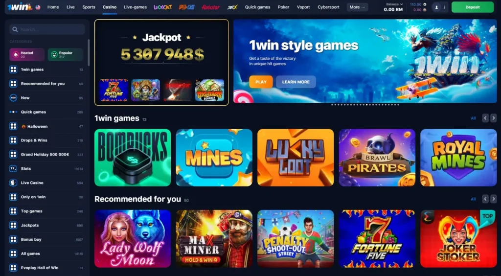 1WIN Online Casino